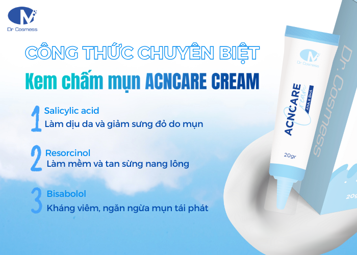 Thành phần chính của Acncare Cream