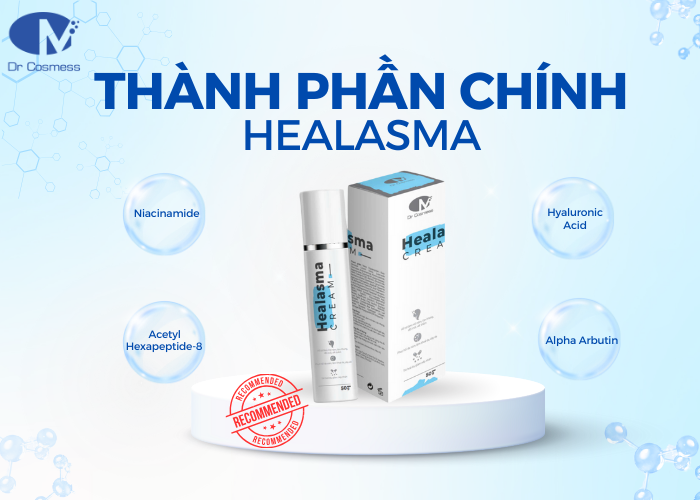 Thành phần chính của sản phẩm Healasma Cream