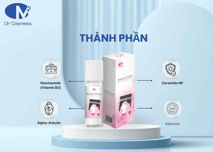 Thành phần chính của kem hồng vùng kín