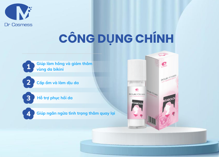 Công dụng chính của sản phẩm Private Cream