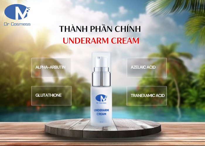 Thành phần chính có trong Underarm Cream