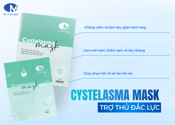 Công dụng chính Dr Cosmess Cystelasma Mask