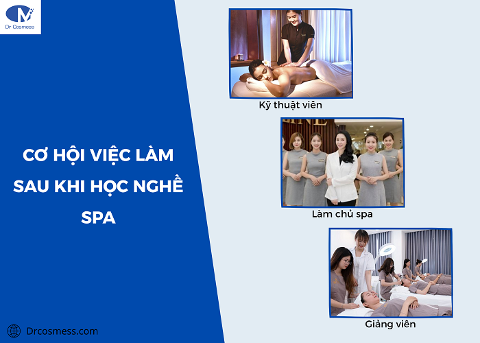 Cơ hội nghề nghiệp sau khi học spa ở tuổi 40
