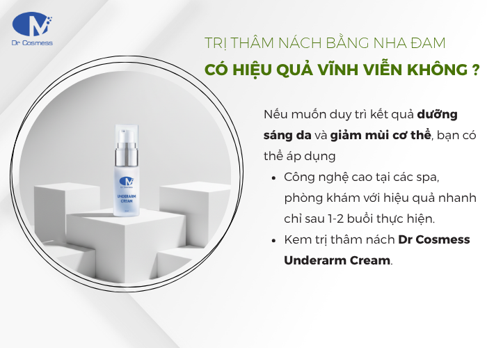 Hiệu quả trị thâm nách của nha đam
