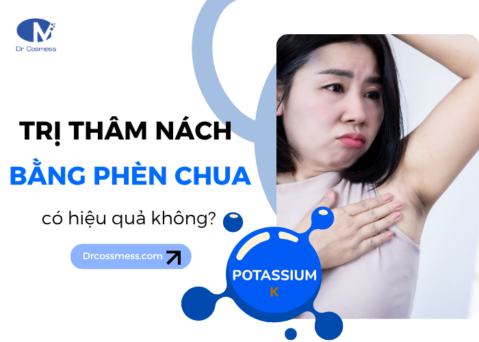 Phương pháp trị thâm nách bằng phèn chua