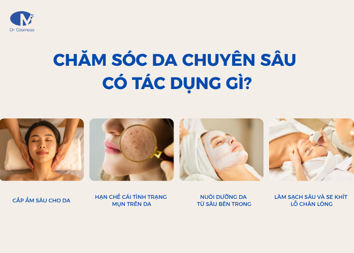 Chăm sóc da chuyên sâu có tác dụng gì?