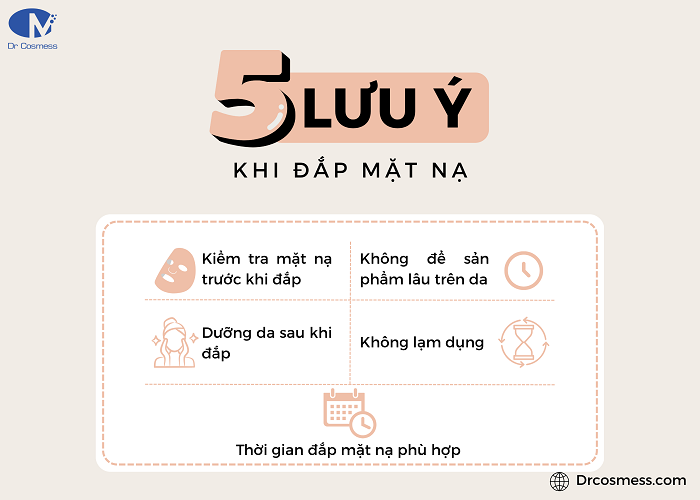 Những điều cần lưu ý khi đắp mặt nạ