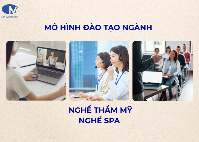 Mô hình đào tạo ngành spa nên học online hay học trực tiếp?