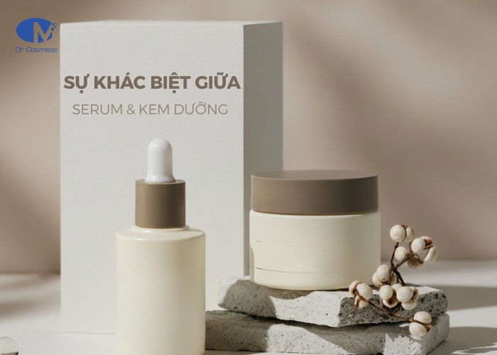 Sự khác nhau giữa serum và kem dưỡng ẩm là như thế nào