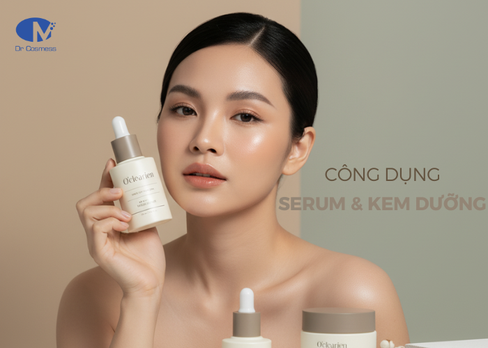 Sự khác nhau giữa serum và kem dưỡng ẩm là như thế nào