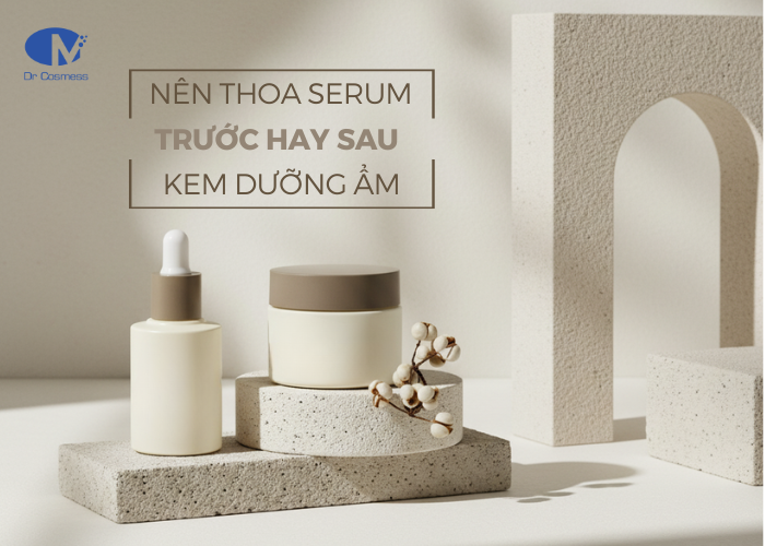Nên thoa serum trước hay sau kem dưỡng ẩm?