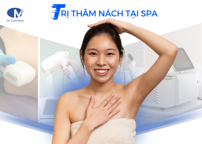Vậy trị thâm nách tại spa có hiệu quả không?