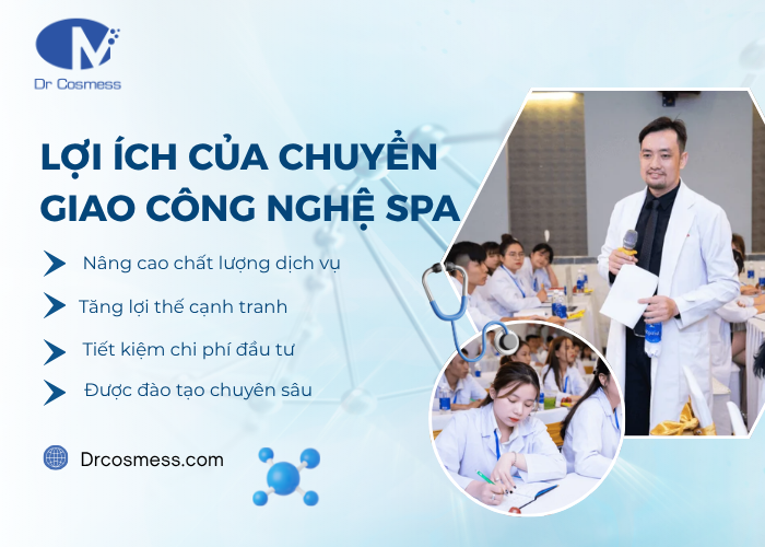 Lợi ích của spa và phòng khám khi chuyển giao công nghệ spa