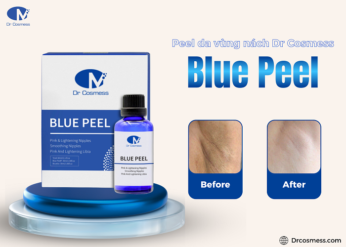 Sản phẩm peel da vùng nách Dr Cosmess Blue Peel