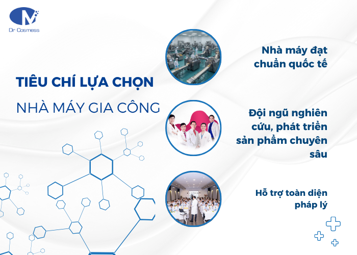 Tiêu chí lựa chọn nhà máy gia công