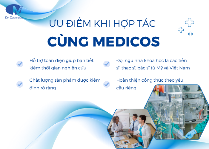 Những ưu điểm khi gia công tại Medicos
